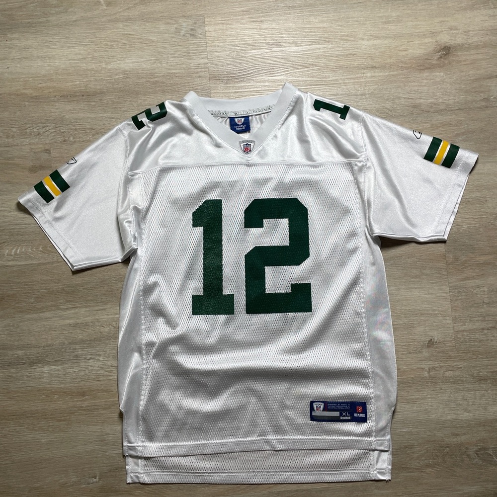 Green Bay Packers White Jersey